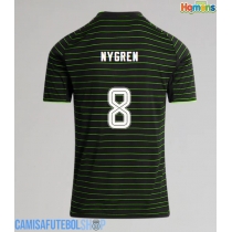 Camisa de time de futebol Celtic Benjamin Nygren #8 Replicas 2º Equipamento 2025-26 Manga Curta